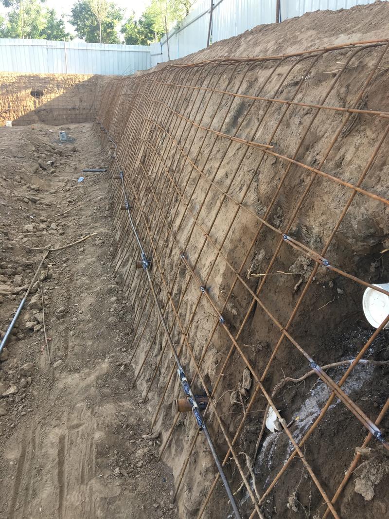 菏泽定陶区边坡加固